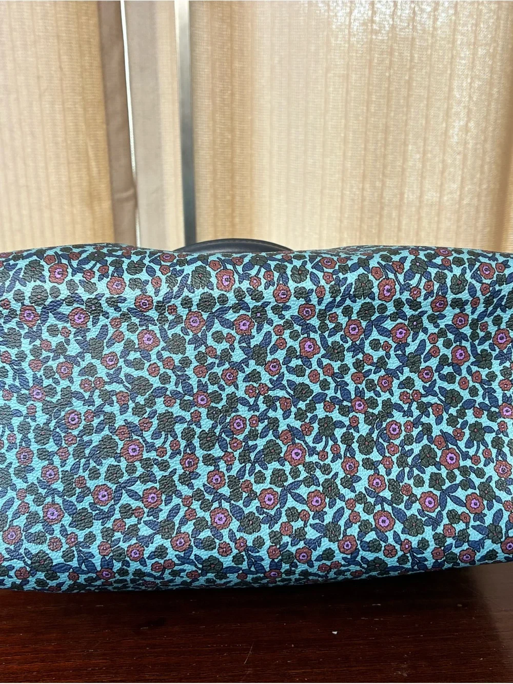 Coach Mini Bennet Floral Satchel